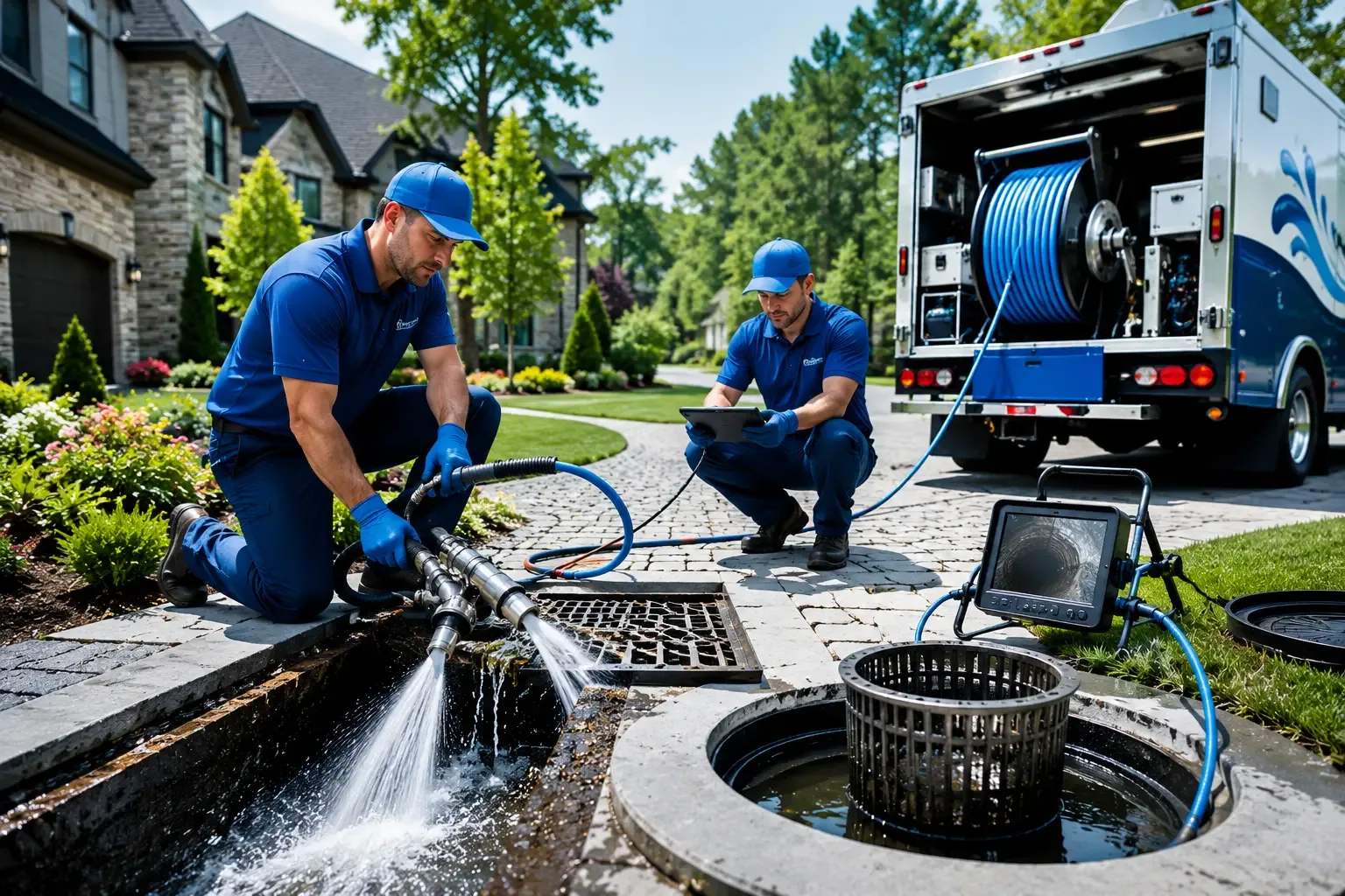 Local outdoor drain cleaning professionals in Wyano, PA