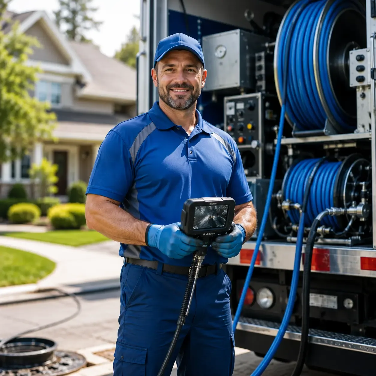 Local outdoor drain cleaning specialists in Wyano, PA